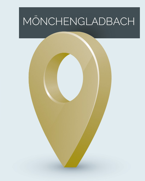 Kartenpin fuer Moenchengladbach