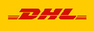 versanddienstleister -dhl logo vom versanddienstleister